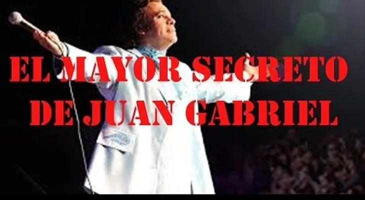 Juan Gabriel y su mayor secreto