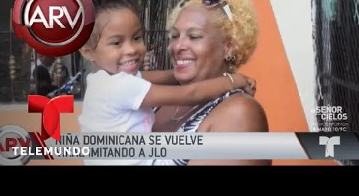 Así es la niña que cautivó a Jennifer López