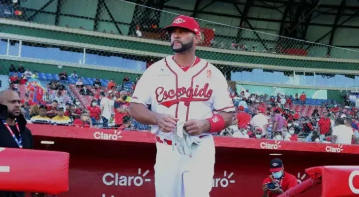 Especulan sobre partida de Pujols del Escogido; el viernes habría jugado su último partido 
