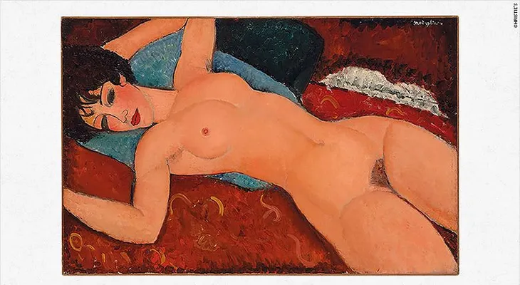 Christie's espera obtener 100 millones de dólares por desnudo de Modigliani