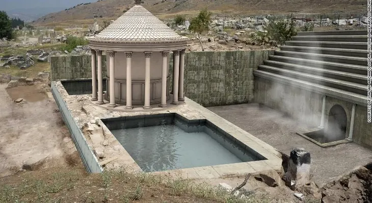 Científicos descifran el misterio de la puerta del infierno romana