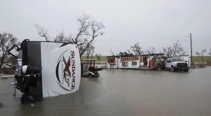 Harvey provoca inundaciones "catastróficas" en el sur de Texas