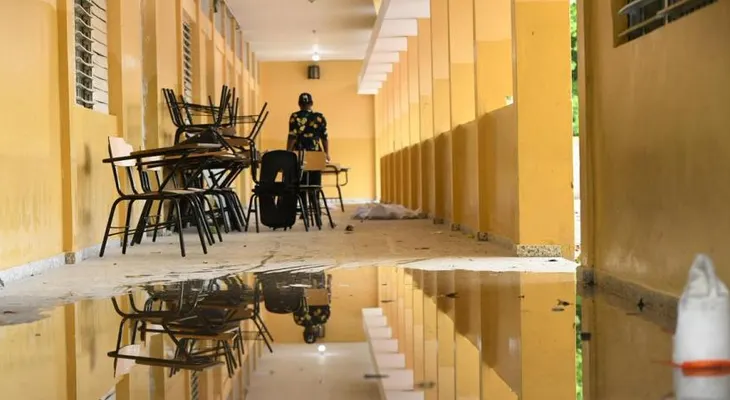 Remozamientos en planteles escolares de Santo Domingo retrasan inicio de clases para cerca de 1,000 estudiantes