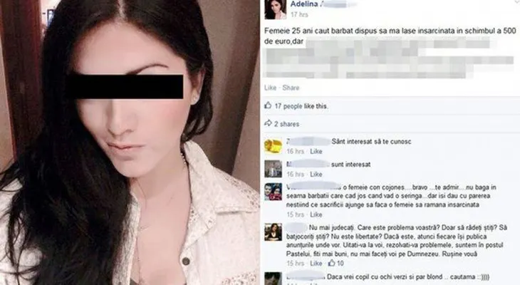 Una joven ofrece 500 dólares a quien la embarace (Video)