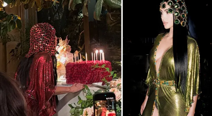 Kim Kardashian celebra sus 46 años con cena privada en Beverly Hills, dos vestidos vintage de Paco Rabanne y la reaparición de Rob Kardashian
