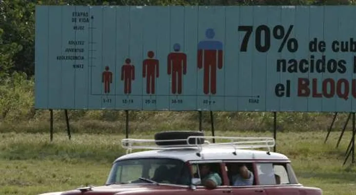 Un 70% actual población cubana ha vivido bajo el bloqueo de EEUU