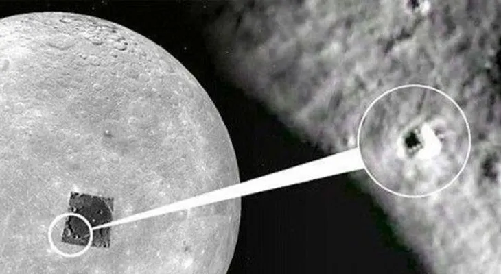 ¿Hallan una misteriosa 'nave espacial' en la Luna?