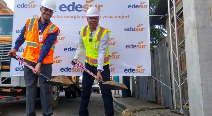 EDESUR inicia rehabilitación de redes en varios sectores