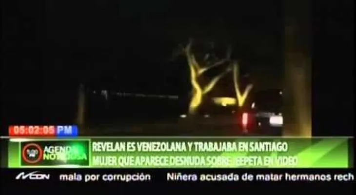 Esteban Rosario "enamorado" de venezolana que se paseó desnuda (VIDEO)