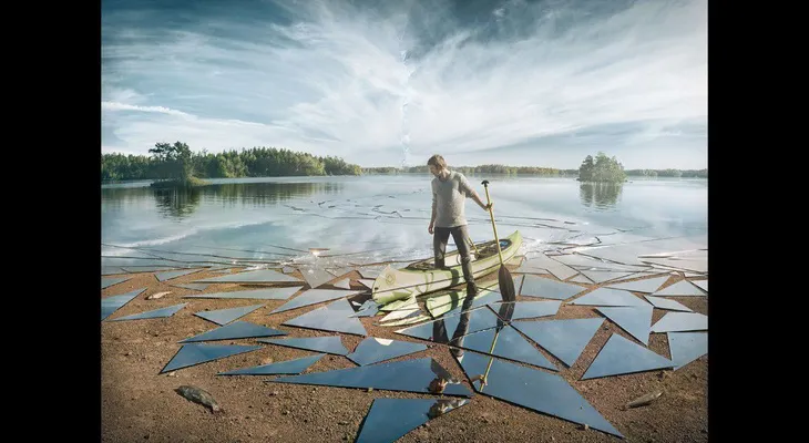Este artista crea mundos imposibles con su cámara