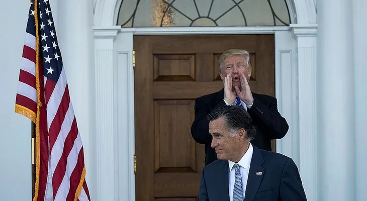 Mitt Romney, viejo rival de Donald Trump, podría ser secretario de Estado