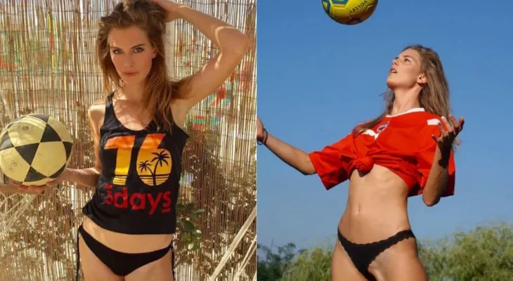 Astrid Ericsson, la sueca que sorprende con su talento y belleza en el futvóley