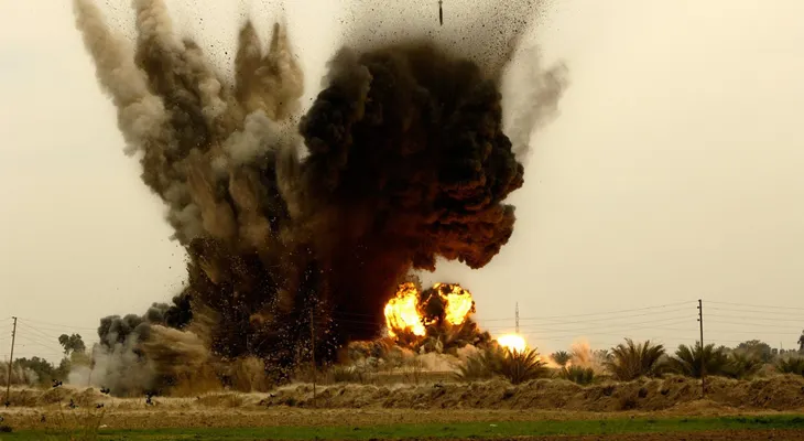 Una base militar estadounidense en Japón sufre una fuerte explosión
