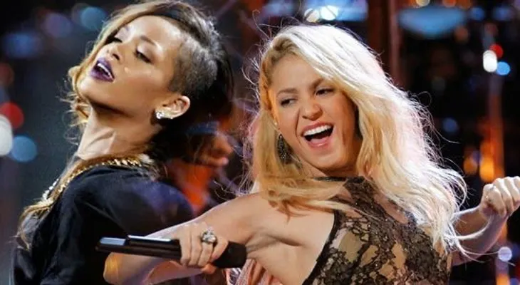 El escándalo: Shakira y Rihanna protagonizan video lésbico!