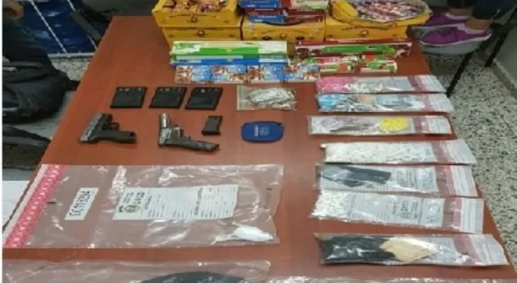 Autoridades incautan cerca de dos mil gramos de drogas y apresan ocho personas
