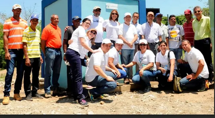 Voluntariado Bancentraliano dona pozo de agua a El Fundo, Puerto Plata