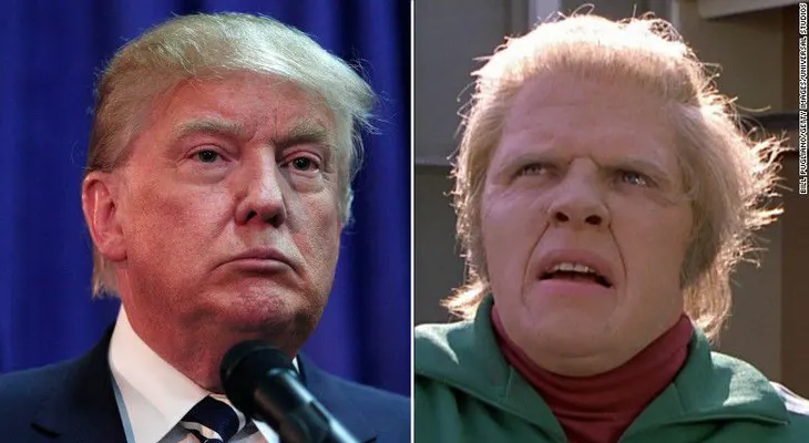Trump es Biff de Volver al futuro, dice un periódico de Nueva Hampshire