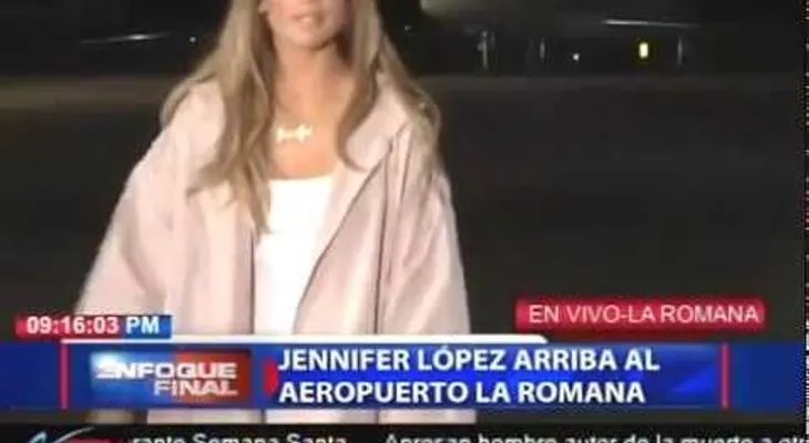 Jennifer López llega al país sin Alex Rodríguez, para su concierto en Chavón
