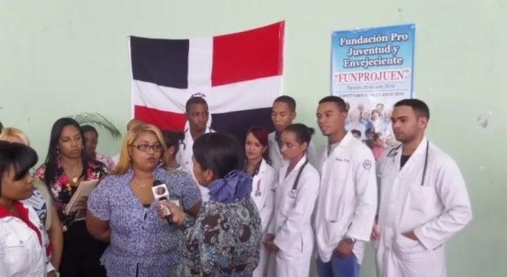 Fundación Juventud y Evejeciente realiza operativo médico en ensanche La Fe