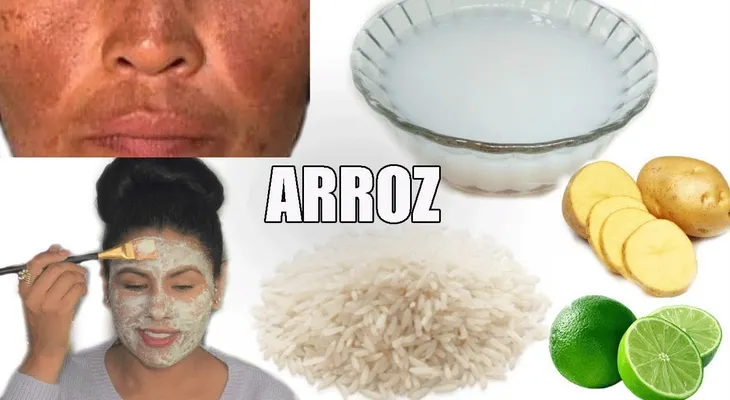 Mascarilla de arroz que quitan manchas y blanquean la piel de mujeres y hombres