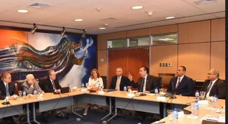 Autoridad Monetaria y Financiera y Ministro de Hacienda se reúnen con presidentes de Bancos Múltiples
