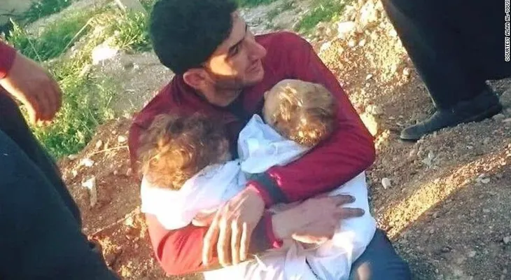 "Toda mi familia murió": este hombre perdió a 25 familiares en el presunto ataque químico en Siria