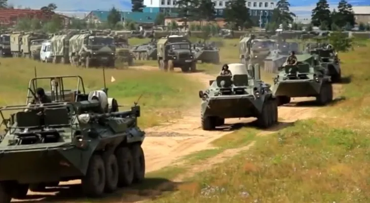 Rusia comenzó las mayores maniobras militares de su historia