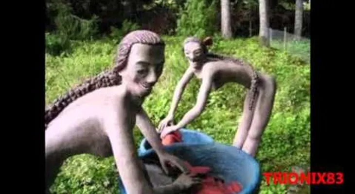 Una estatua que asusta