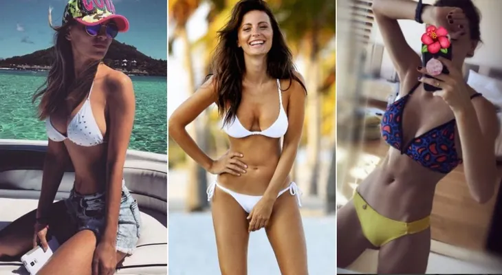 Bella y seductora: las fotos de Érica Mitdank, la ex pareja de Ricardo Fort que hoy triunfa como modelo