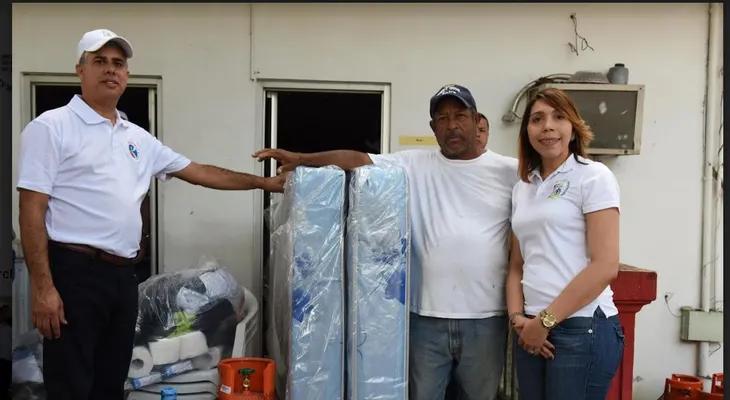 Voluntariado Bancentraliano entrega ayuda a damnificados en Puerto Plata