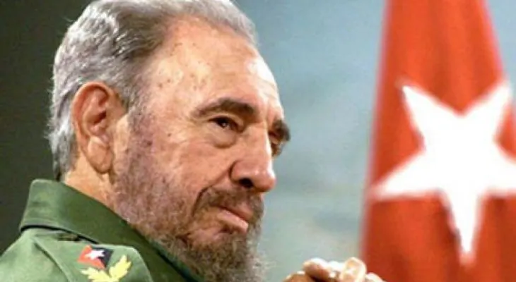 Fidel Castro recibe al presidente de Portugal, de visita oficial en Cuba