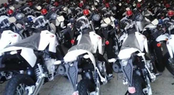 La embajada de Taiwán entrega 480 motocicletas