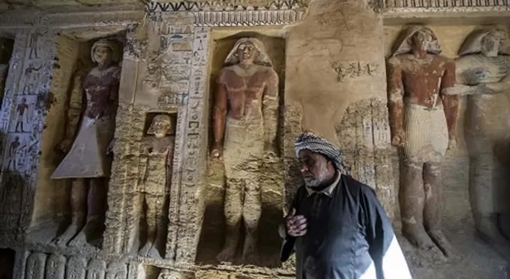 Descubierta en Egipto una tumba de más de 4,400 años de antigüedad