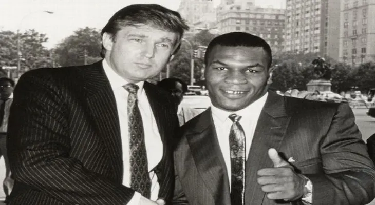 Mike Tyson intentó romperle la cara a Donald Trump