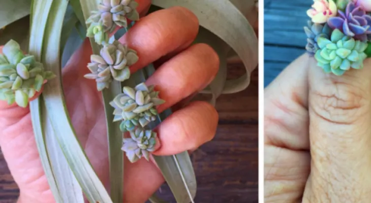 ¿Cultivarías plantas en tus uñas? Conoce esta nueva y suculenta tendencia