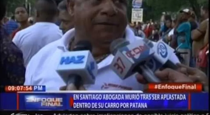 Conozca los detalles de la joven que murió aplastada por una patana en Santiago (VIDEO)