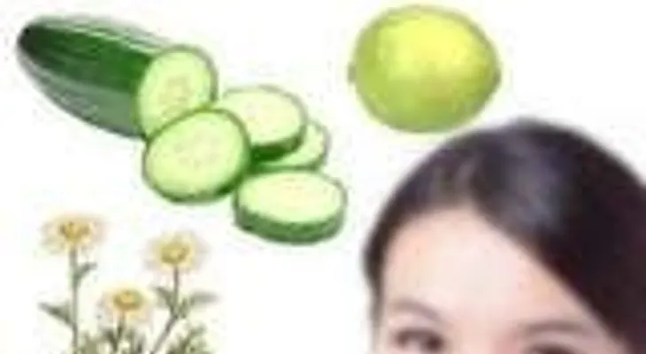 Tónico de manzanilla y pepino para reafirmar la piel