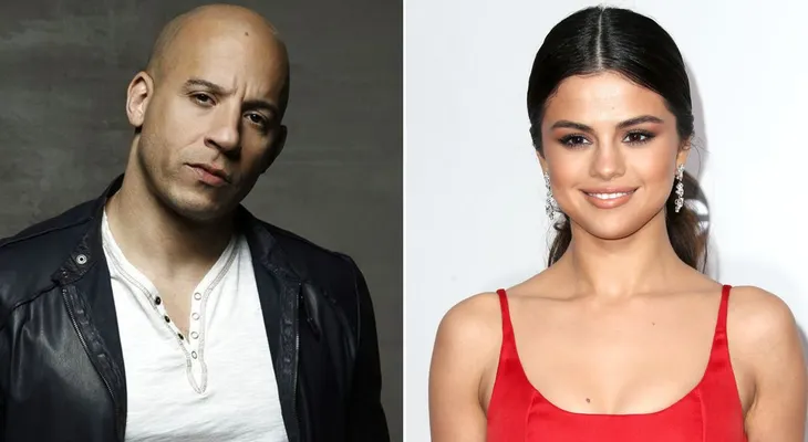 Vin Diesel se lanzó como cantante junto a Selena Gómez