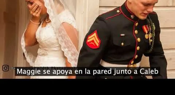 El novio la toma de las manos antes de la BODA, dice una sentida plegaria, y explotan las redes 