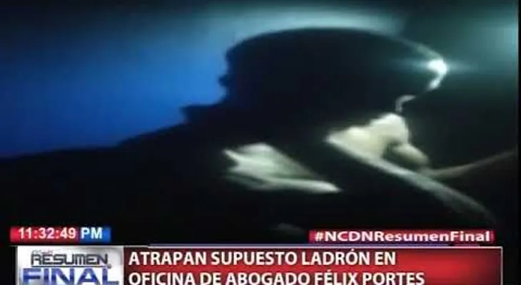 Alegado ladrón en oficina de Félix Portes dice un capitán lo envió 