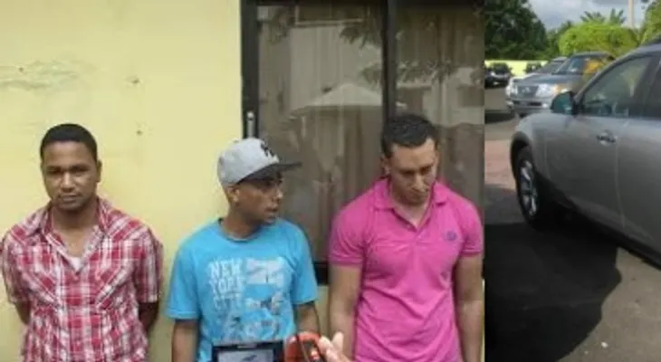 Apresan a tres hombres implicados en robo de RD$18 MM a camión de valores  