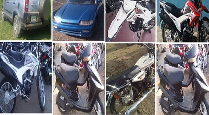 Policía recupera siete vehículos sustraídos en Santiago
