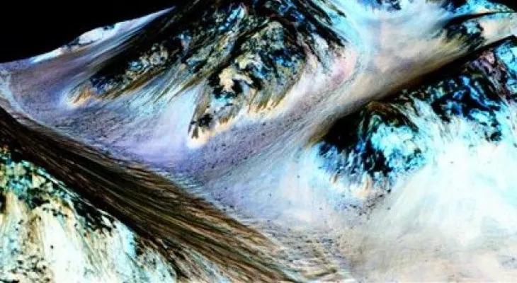 Fuerte evidencia de que Marte tiene agua en su superficie