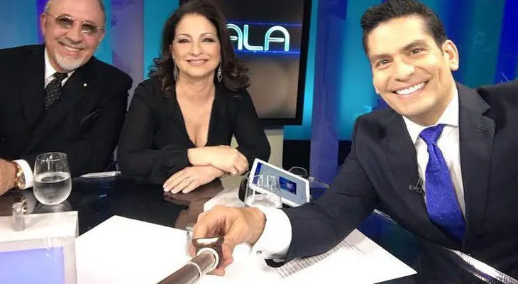 Ismael Cala conversa con Gloria y Emilio Estefan