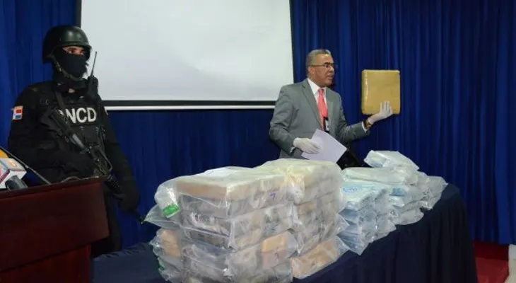 88 paquetes de cocaína decomisado por la DNCD durante operativos