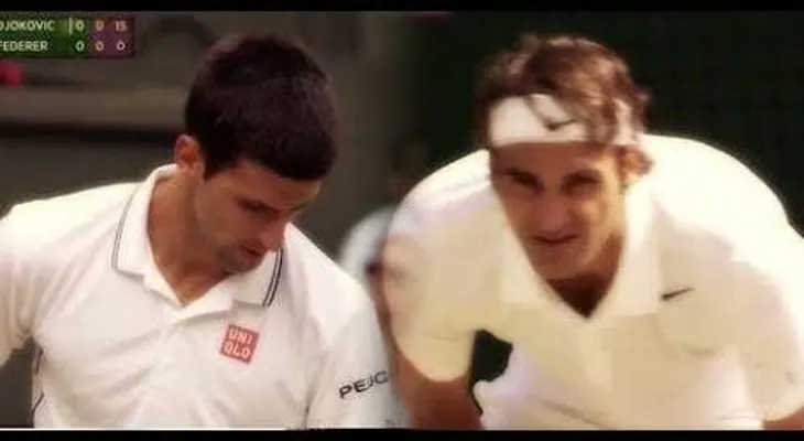 El cómico video viral protagonizado por Novak Djokovic y Roger Federer