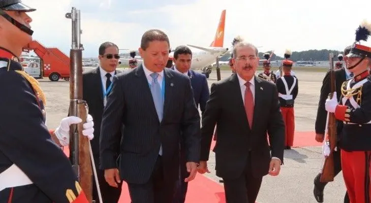 Danilo Medina llega a Guatemala para juramentación presidente Jimmy Morales