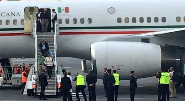Peña Nieto se queda con el nuevo avión presidencial y explica por qué