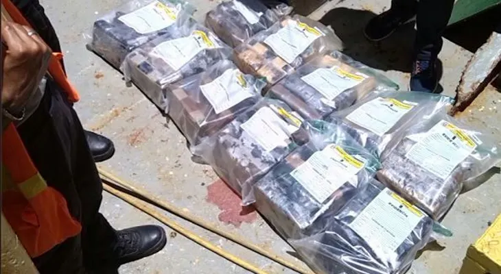 Autoridades decomisan 40 paquetes de cocaína se dirigía de Costa Rica a Inglaterra 
