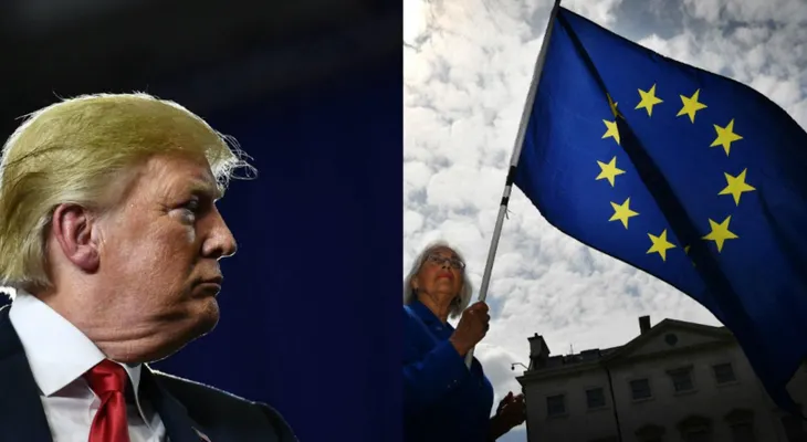 Trump y máximo líder de la Unión Europea acuerdan trabajar para eliminar aranceles